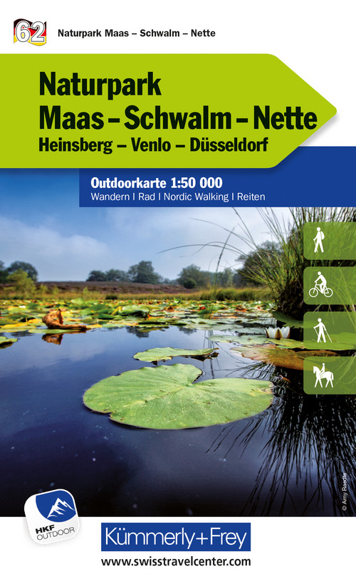 Deutschland, Naturpark, Maas - Schwalm - Nette, Nr. 62, Outdoorkarte 1:50'000