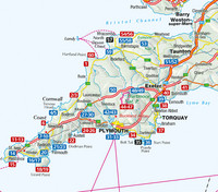 KOMPASS Wanderführer Cornwall und Devon, 60 Touren mit Extra-Tourenkarte