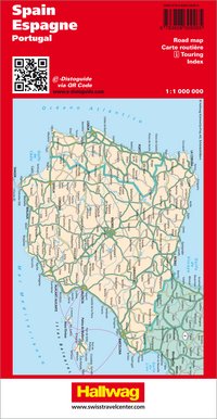 Spanien - Portugal, Strassenkarte 1:1Mio.