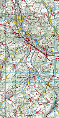 Schweiz, Basel-Aarau, Basel-Landschaft, Nr. 04, Wanderkarte 1:60'000