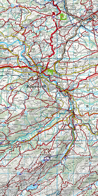 Schweiz, St. Gallen - Appenzellerland, Nr. 07, Wanderkarte 1:60'000