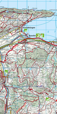 Switzerland, Lake Lucerne, No. 11, Hiking map 1:60'000