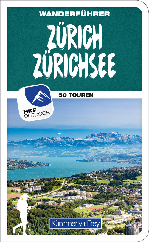 Schweiz, Zürich Zürichsee, Wanderführer / édition allemande