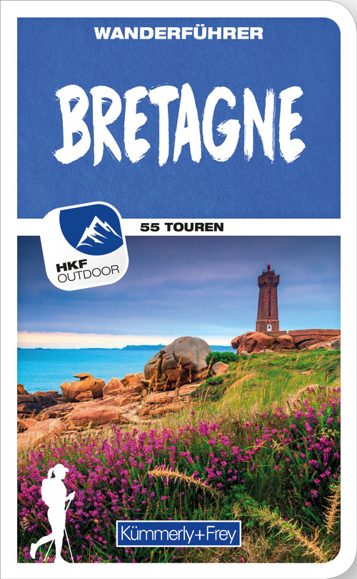 France, Bretagne, Guide de randonnée, édition allemande