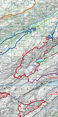 02 Appenzellerland, Säntis 1:50'000