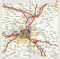 MARCO POLO Regionalkarte Schweiz 01 - westlicher Teil 1:200.000