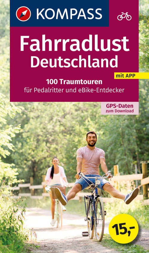 KOMPASS Fahrradlust Deutschland 100 Traumtouren