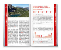 KOMPASS Wanderführer Dolomiten Höhenweg 1 bis 3, 71 Touren mit Extra-Tourenkarte