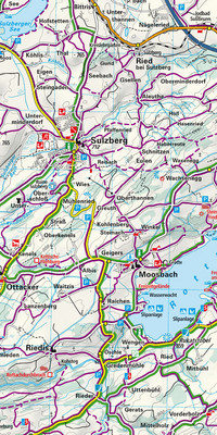 Allemagne, Kempten (Allgäu) et environs, Nr. 46, Carte outdoor 1:35'000