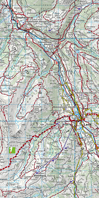 Schweiz, Simmental - Saanenland, Nr. 17, Wanderkarte 1:60'000