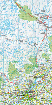 Canada (Est), Carte routière 1:2,5Mio.