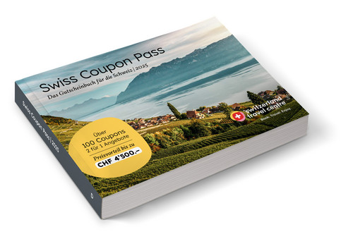 Swiss Coupon Pass 2025 Grand Tour of Switzerland (deutsch)