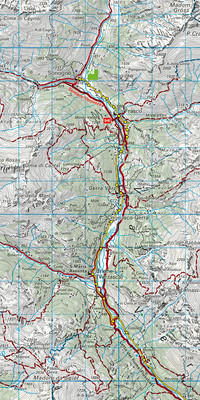 Switzerland, Ticino, Sopraceneri, No. 26, hiking map 1:60'000