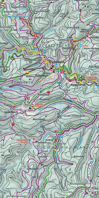 Pfälzerwald, Nr. 24, Outdoorkarte 1:50'000