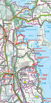 Germany, Chiemsee, Nr. 7, Outdoor map  1:35'000