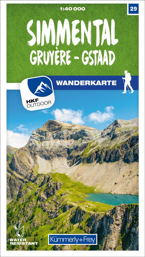 29 Simmental / Gruyère - Gstaad 1:40 000