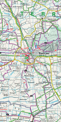 Germany, Teutoburg Forest, No. 45, Outdoor map 1:50'000